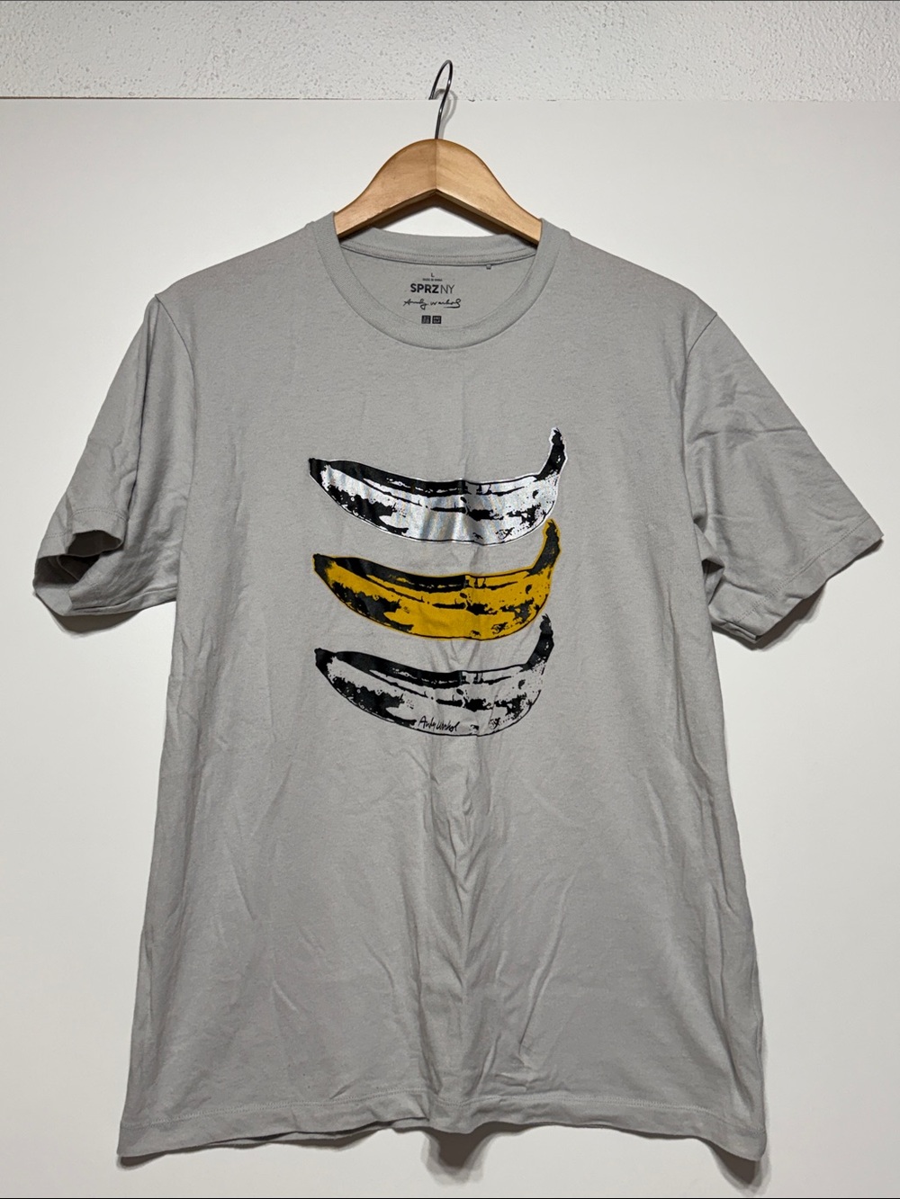 UNIQLO X SPRZNY Andy Warhol Banana Graphic Tee